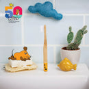 Hydrophil Brosse à dents enfants bambou Le spectacle avec la souris, à partir de 3 ans, 1 pièce.