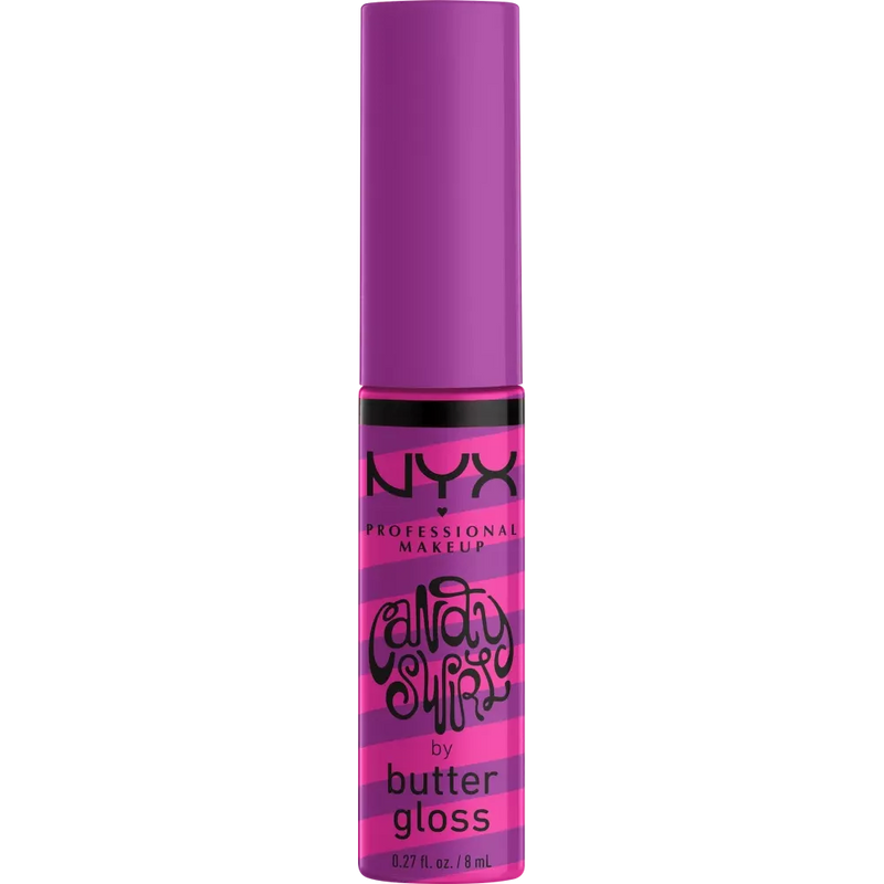 NYX PROFESSIONAL MAKEUP Gloss à lèvres Butter Gloss Candy Swirl 03 Snow Cone, 8 ml