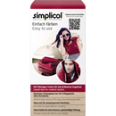 Simplicol Textielverf intensief robijnrood, 1 st