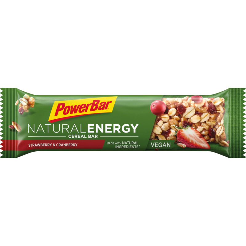 PowerBar Natural Energy Cereal Bar Strawberry & Cranberry, 40 gr