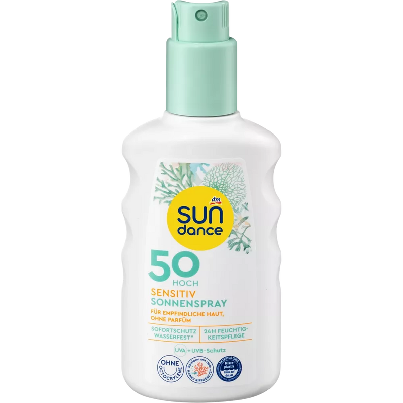 SUNDANCE Zonnespray, gevoelig, SPF 50, 200 ml