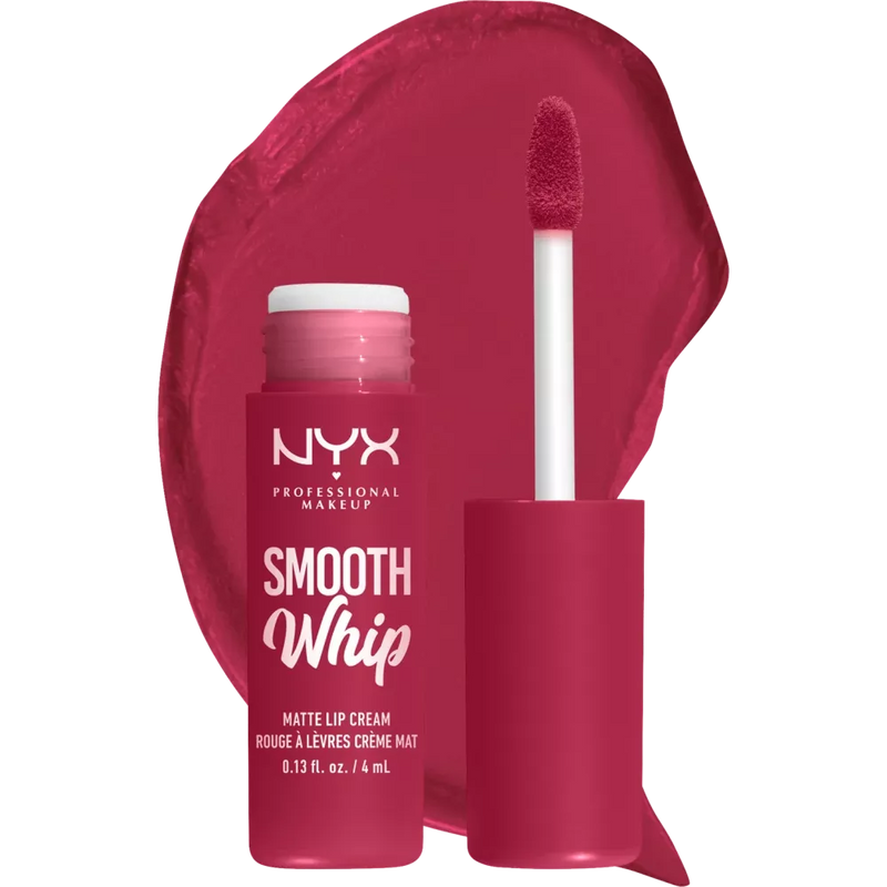 NYX PROFESSIONAL MAKEUP Lipstick Smooth Whip Matte 08 Fuzzy Slippers, 4 ml