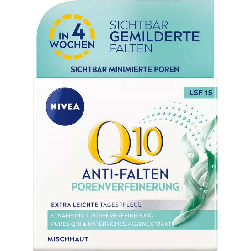 NIVEA Dagcrème Q10 poriënverfijning, 50 ml