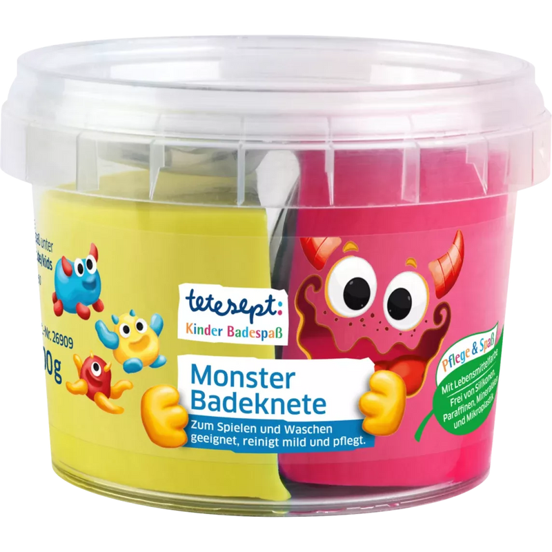 tetesept Badklei Monster Kids Bath Fun 2x50g, 100 g