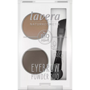 Duo de poudres à sourcils lavera, 1,6 g