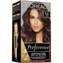 L'ORÉAL PARIS PRÉFÉRENCE Coloration cheveux châtain clair perlé, 6.21 Zurich, 1 pièce