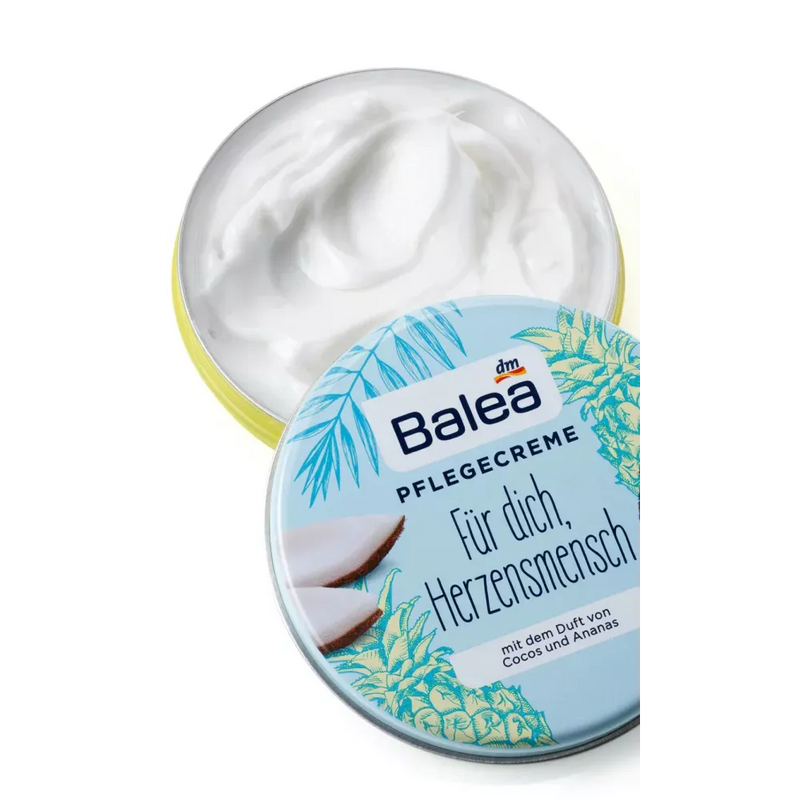 Balea Verzorgende crème kokosnoot & ananas, 30 ml