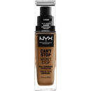 NYX PROFESSIONAL MAKEUP Fond de teint Can't Stop Won't Stop 24 heures Amande 15.3, 30 ml