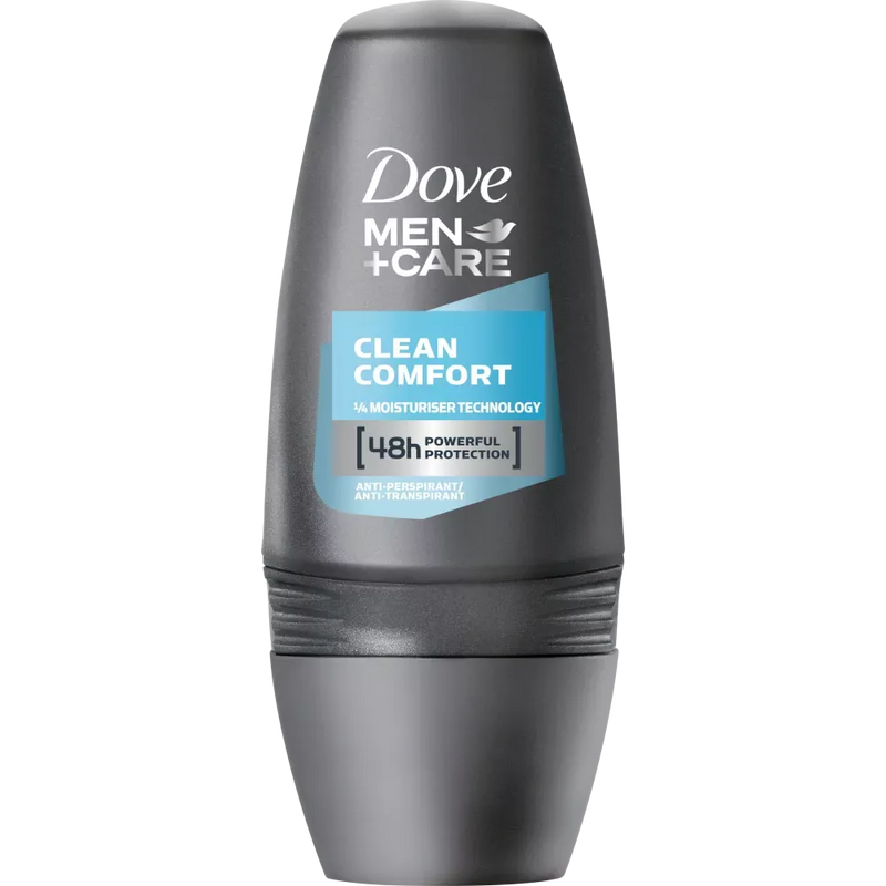Dove MEN+CARE Antitranspirant Deo Roll-on Care Clean Comfort, 50 ml