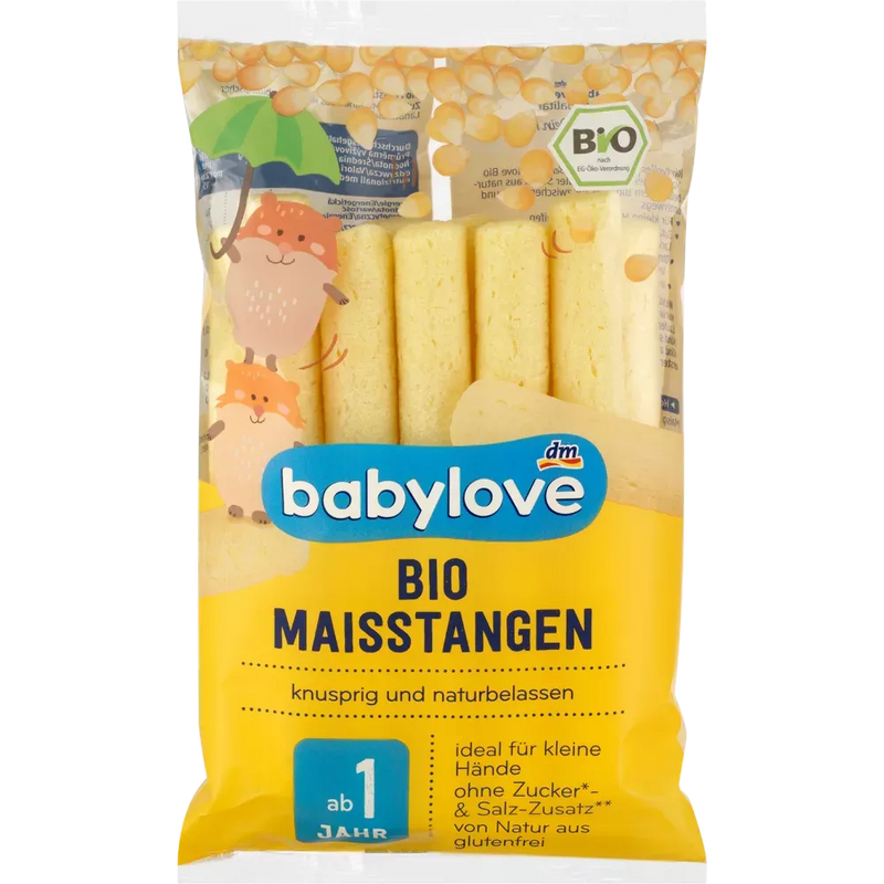 babylove Kindersnack maïs sticks, vanaf 1 jaar, 30 g