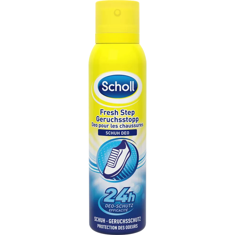 Scholl Schoenen deospray fresh step, 150 ml
