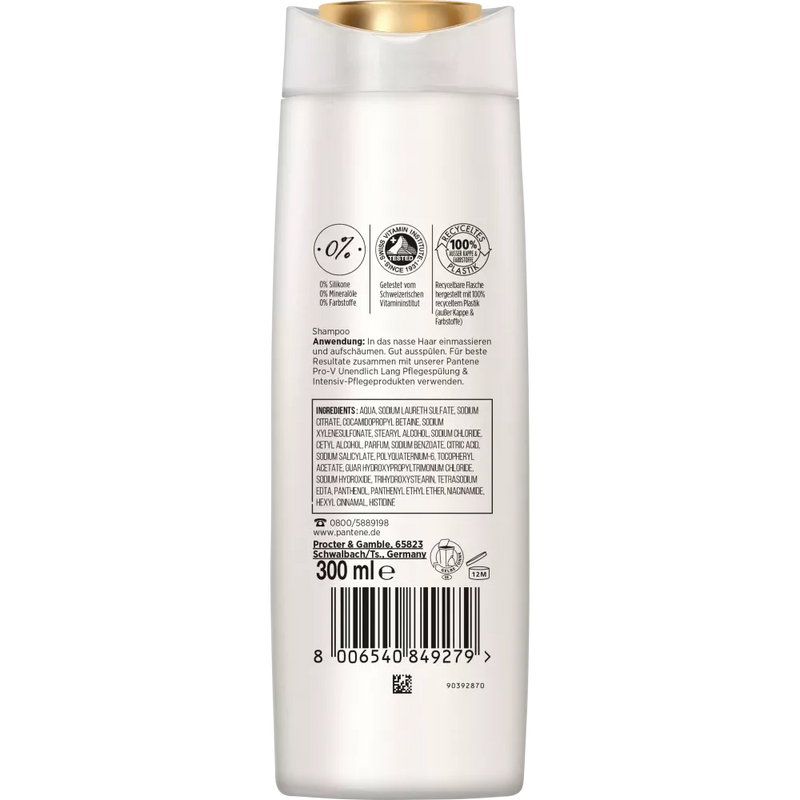 PANTENE PRO-V Shampoo VitaGlow Infinite Long, 300 ml