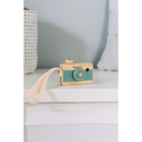 Kindsgut Appareil photo en bois aigue-marine, 1 pièce