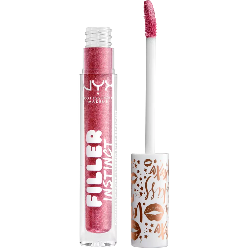 NYX PROFESSIONAL MAKEUP Brillant à lèvres Filler Instinct Plumping 06 Major Mouthage, 2,5 ml