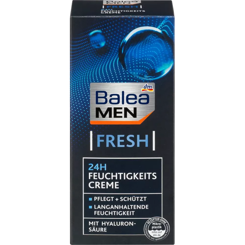 Balea MEN Day Care Fresh 24h Hydraterende Crème, 75 ml