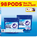 Lenor Wasmiddel voor zwaar gebruik April Fresh, 98 Wl