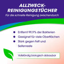 Sagrotan Hygiënische reinigingsdoekjes, 60 stuks