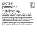 Naduria Protein Shake Powder, protéine de lactosérum, sans goût, 300 g