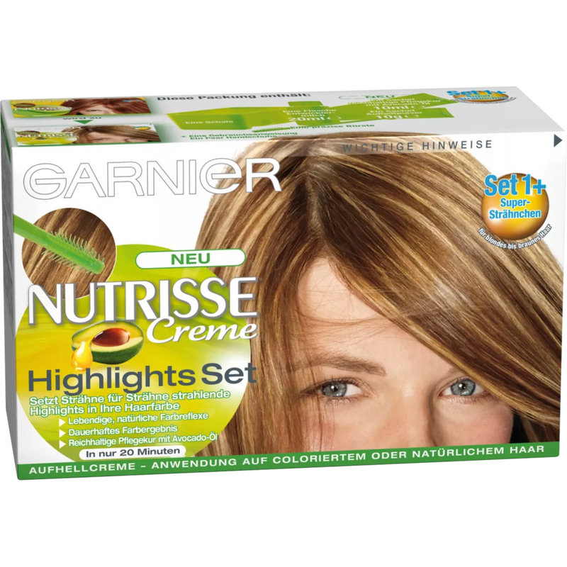 Nutrisse Highlights-Set Highlights Set 1+ voor blond tot bruin haar, 1 st.