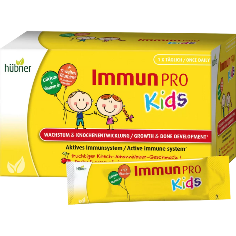 Hübner ImmunPro Kids, 15 stuks, 225 ml