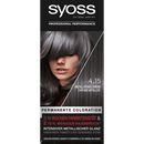 Syoss Haarkleur 4-15 chroom metallic, 1 st.