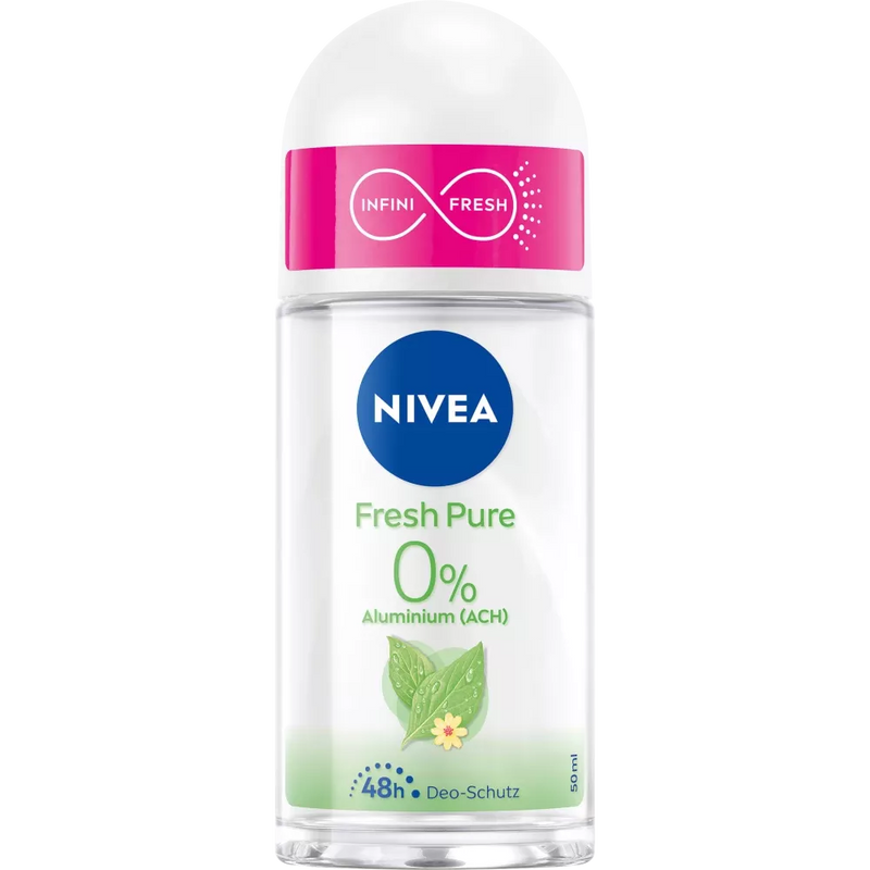 NIVEA Deo roll-on fresh pure, 50 ml