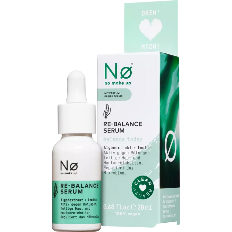 Nø Cosmetics Serum Re-Balance, 20 ml