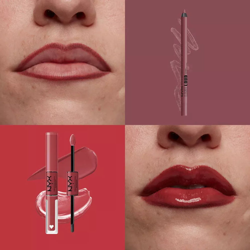 NYX PROFESSIONAL MAKEUP Lipstick Shine Loud Pro Pigment 29 Movie Maker, 1 stuk