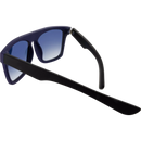 Lunettes de soleil SUNDANCE pour enfants, bleues, branches noires et verres teintés bleus, 1 pièce