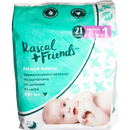 Rascal+Friends Baby Luiers maat 1, 3-5 kg, 21 stuks