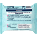 Balea Lingettes nettoyantes nourrissantes peau propre, 25 pièces.