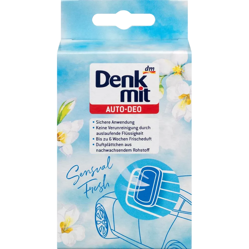 Denkmit Sensual Fresh auto deodorant, 1 stuk