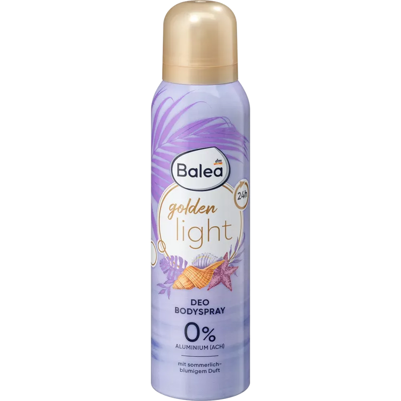 Balea Deo Body Spray Golden Light, 150 ml