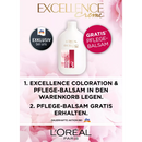 L'ORÉAL PARIS  EXCELLENCE CREME Haarkleur Deep Black 1.01, 1 stuk