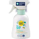 SUNDANCE Sun Spray Kids Sensitive SPF 50 + Gratis 3 Verpakkingen Tattoos, 200 ml
