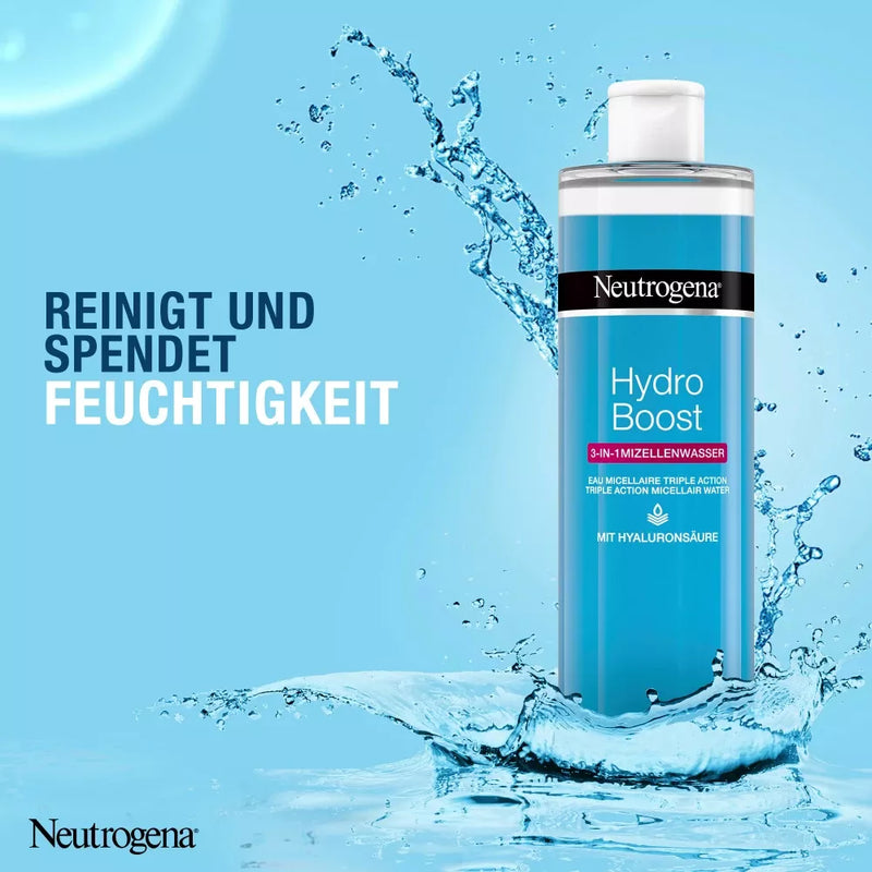 Neutrogena Reinigingswater Hydro Boost 3-in-1 Micellair Water, 400 ml