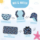 Bambino Mio Swimming Nappy motif ananas réutilisable, taille M, 6-12 mois, 1 pièce