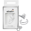 ebelin Clou d'oreille et boucle d'oreille en argent 925, 3 pièces.