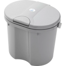 rotho Babydesign Seau à couches gris pierre, 1 pièce