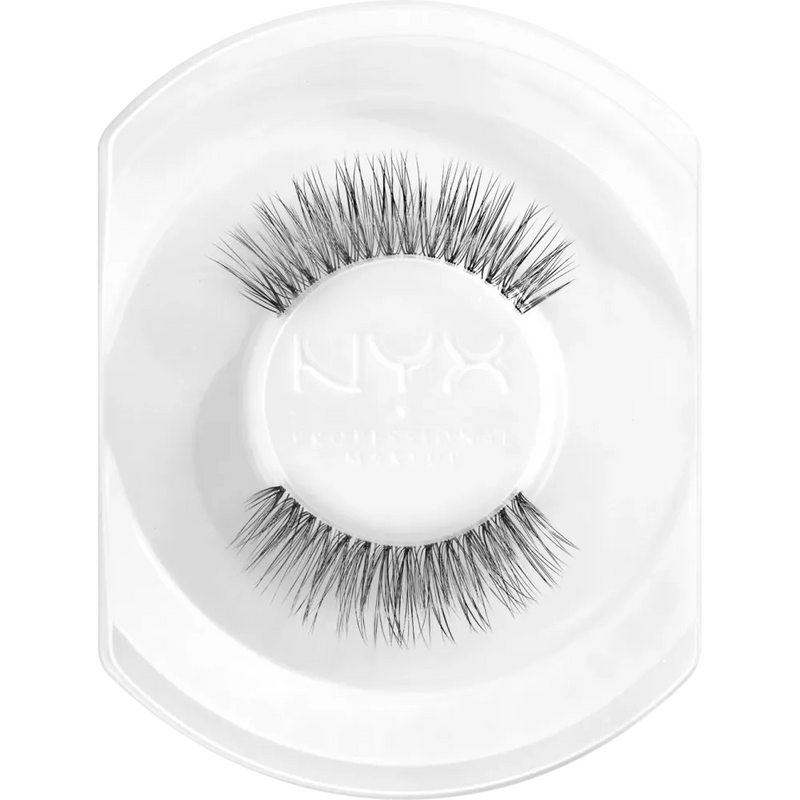 NYX PROFESSIONAL MAKEUP Kunstwimpers Jumbo 03 Wispy Flutter (1 paar ), 2 stuks.