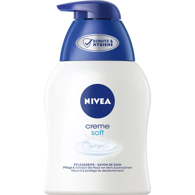 NIVEA Vloeibare zeep Creme Soft, 250 ml