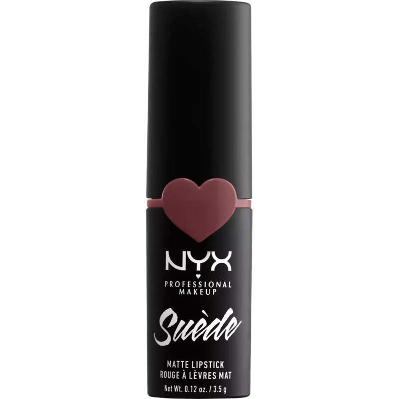 NYX PROFESSIONAL MAKEUP Lipstick Suede Matte 14 Lavendel en Kant, 3.5 g