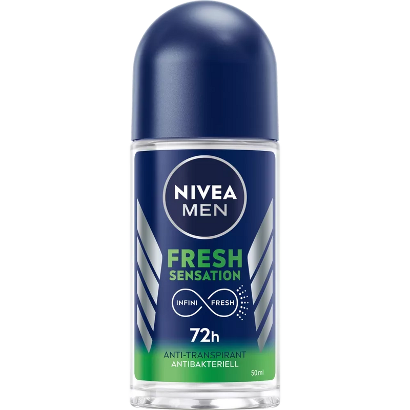 NIVEA MEN Antitranspirant Deo Roll-on Fresh Sensation, 50 ml