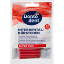 Dontodent Interdentale ragers rood 0,4 mm ISO 2, 32 stuks.