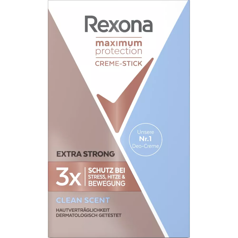 Rexona Stickdeodorant Maximum Protection Clean Scent, 45ml