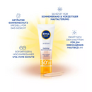 NIVEA SUN BB Cream, getinte zonnecrème gezicht, SPF 50+, 50 ml