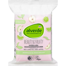 alverde NATURKOSMETIK Beauty&Fruity reinigingsdoekjes, 25 stuks