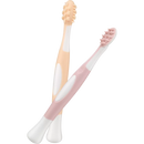 babylove Tandverzorging leerset roze-oranje, 2 stuks.