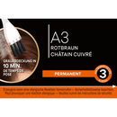 Schwarzkopf Diadem Kit de montage A3 rouge-brun, 1 pièce