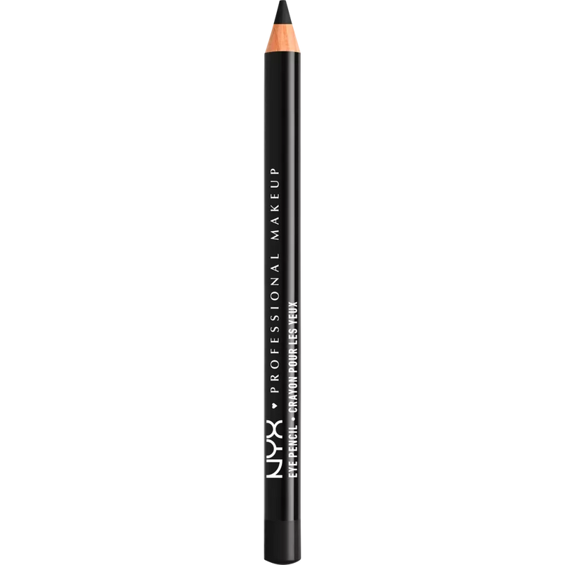 NYX PROFESSIONAL MAKEUP Kajal Slim 901 Zwart, 1 g